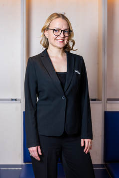 Sissel Gynnild Hartley poses for a portrait