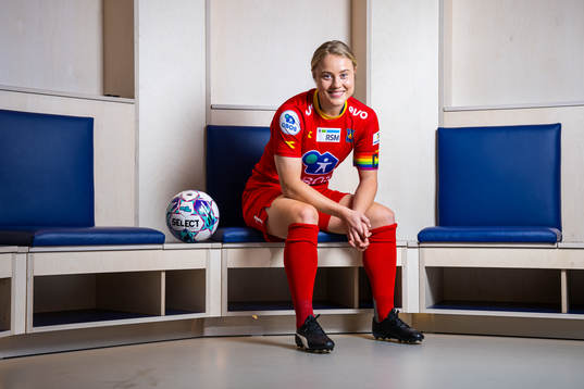 Sarah Suphellen of Røa poses for a portrait