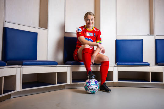 Sarah Suphellen of Røa poses for a portrait