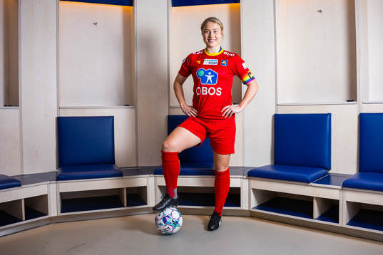Sarah Suphellen of Røa poses for a portrait