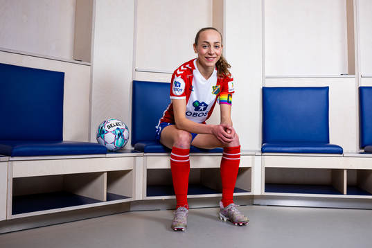 Emilie Raaum Closs of Lyn poses for a portrait
