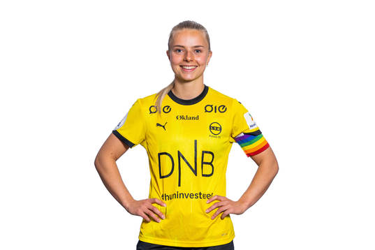 Emilie Woldvik of LSK Kvinner poses for a portrait