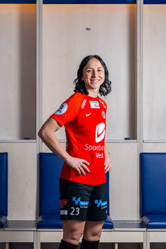 Miljana Ivanović of Arna-Bjørnar poses for a portrait