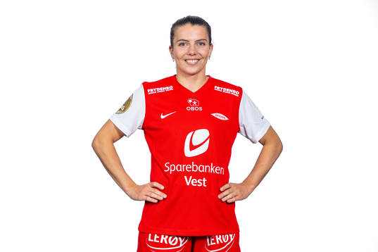 Cecilie Redisch Kvamme of Brann poses for a portrait