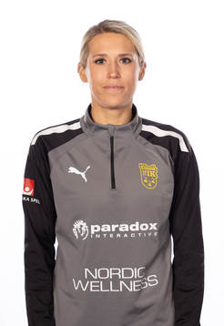Umeås Målvaktstränare Mikaela Jacobson