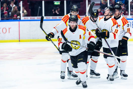 Brynäs Greg Scott jublar
