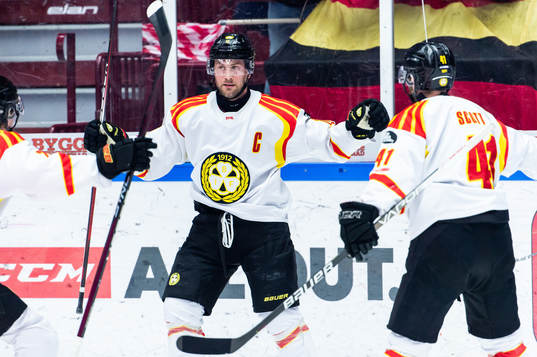 Brynäs Johan Larsson jublar
