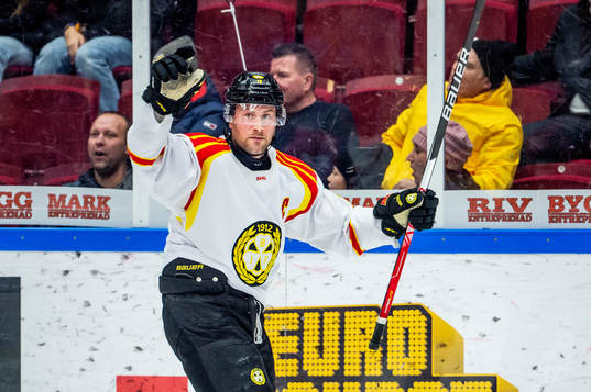 Brynäs Johan Larsson jublar
