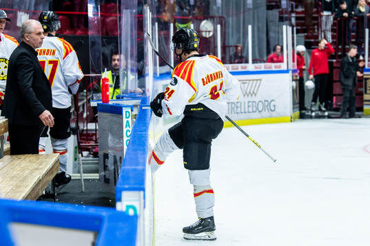 Brynäs Hannes Björninen deppar