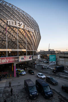 View of the Tele 2 Arena