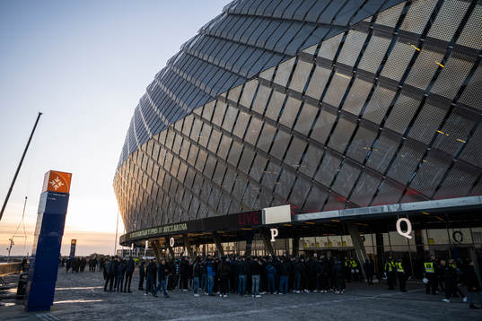 View of the Tele 2 Arena