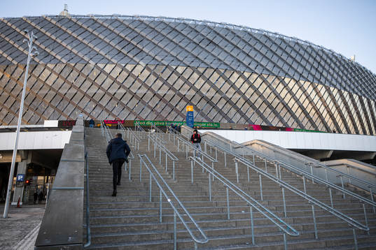 View of the Tele 2 Arena