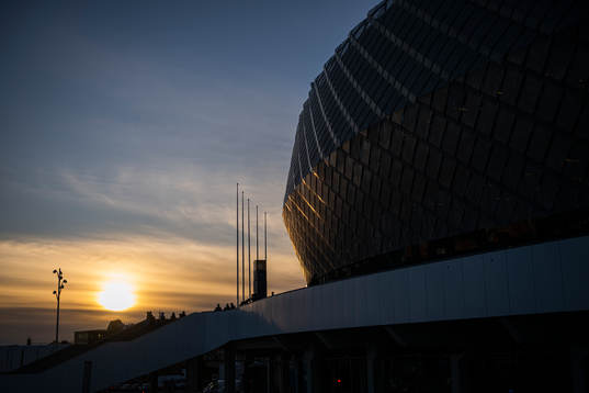 View of the Tele 2 Arena