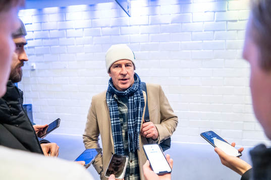 Head coach Thomas Lagerlöf of Djurgården