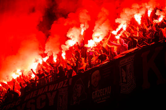 Supporters of Lech Poznan