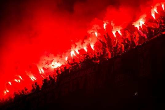 Supporters of Lech Poznan