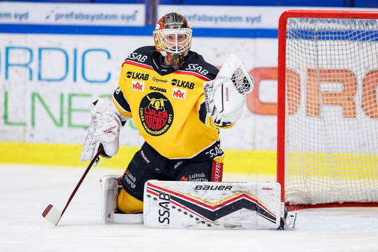 Luleås målvakt Joel Lassinantti