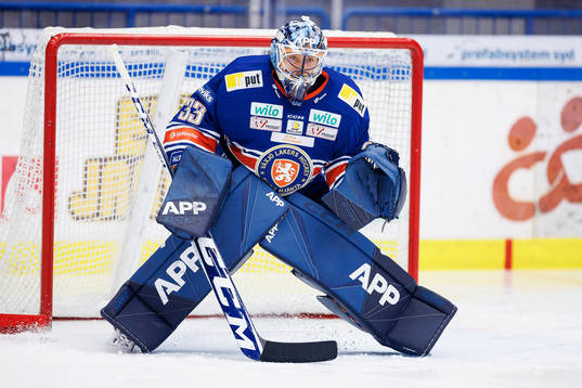 Växjös målvakt Emil Larmi