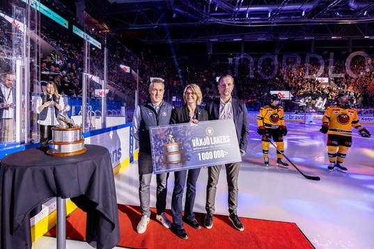Växjös VD Johan Markusson och sportchef Henrik Evertsson