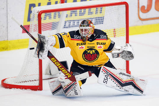 Luleås målvakt Joel Lassinantti