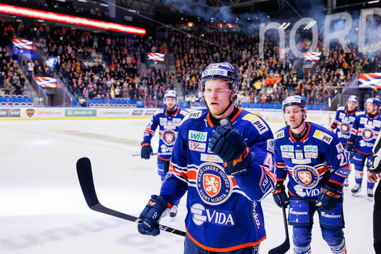 Växjös Ludvig Nilsson jublar