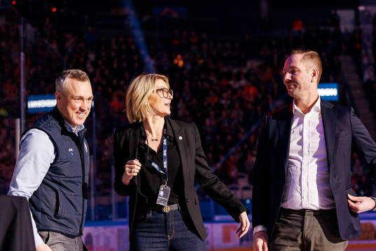 Växjös VD Johan Markusson och sportchef Henrik Evertsson