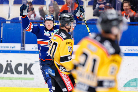 Växjös Ludvig Nilsson jublar