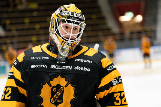 Skellefteå AIKs målvakt Linus Söderström