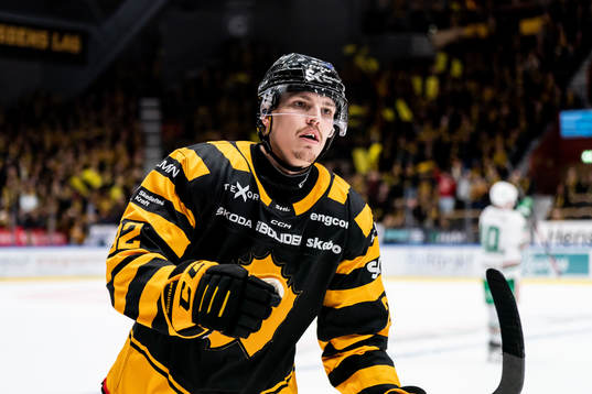 Skellefteå AIKs Jonathan Johnson jublar