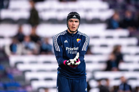 goalkeeper Jacob Widell Zetterström of Djurgården