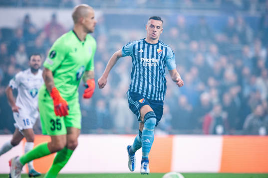 goalkeeper Filip Bednarek of Lech Poznan and Haris