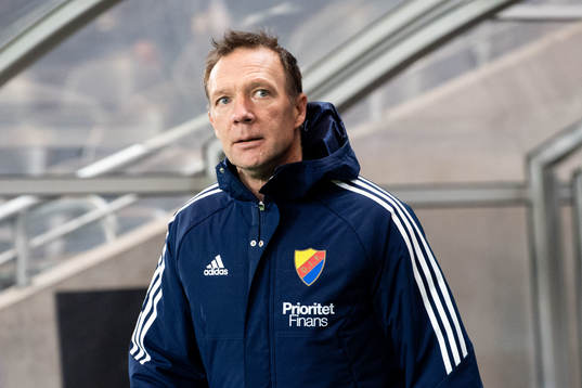 Head coach Kim Bergstrand of Djurgården