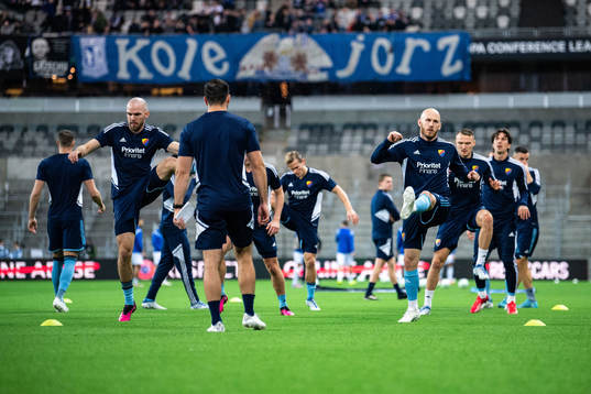 Marcus Danielson and Magnus Eriksson of Djurgården