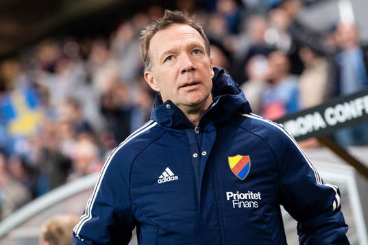 Head coach Kim Bergstrand of Djurgården