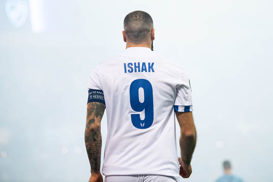 Mikael Ishak of Lech Poznan
