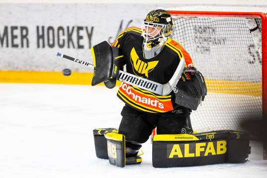 Västerås målvakt Johan Gustafsson