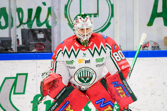 Frölundas målvakt Frederik Dichow