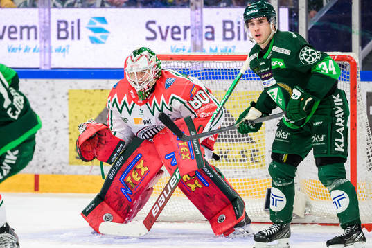 Frölundas målvakt Frederik Dichow