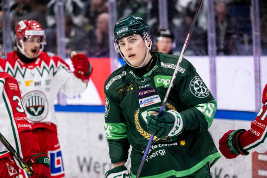 Färjestads Max Lindroth deppar
