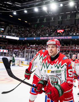 Frölundas Mats Rosseli Olsen jublar