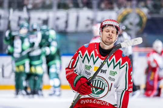 Frölundas Nicklas Lasu deppar