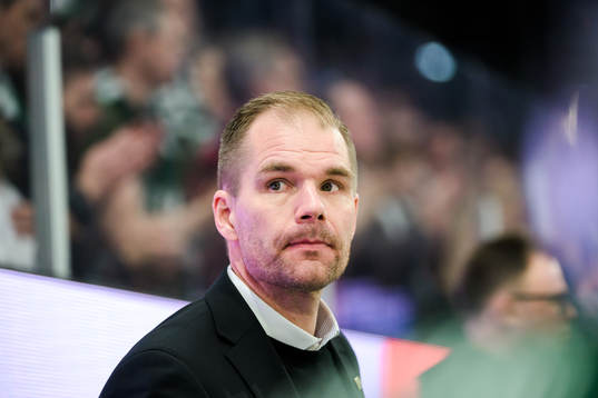 Färjestads huvudtränare Tomas Mitell
