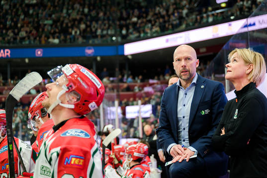 Frölundas assisterande tränare Anders Burström