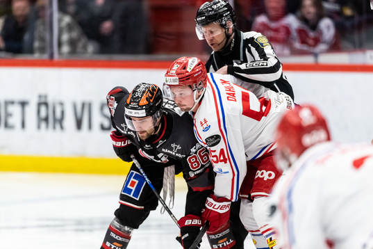 Örebros Mathias Bromé och Timrås Jonathan Dahlén