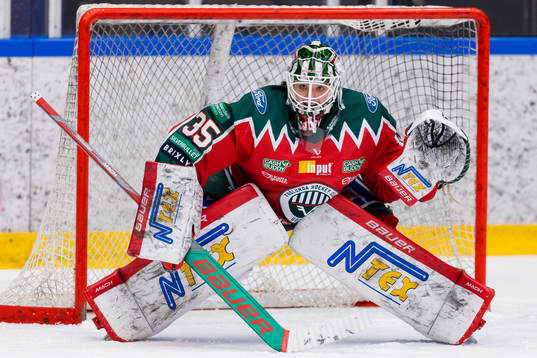 Frölundas målvakt Stephanie Neatby