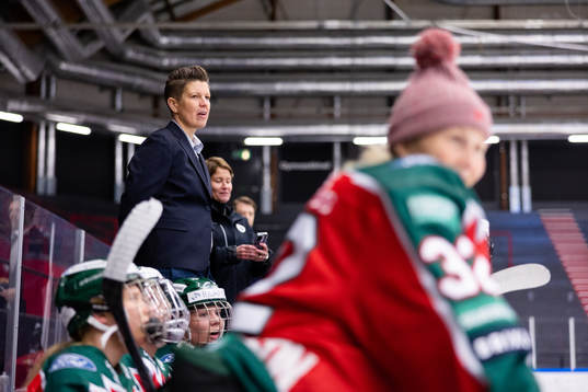 Frölundas tränare Erika Holst