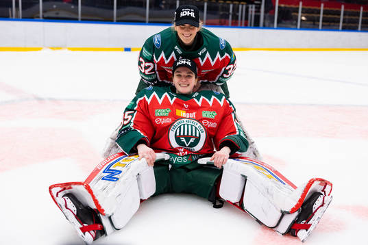Frölundas sportchef och målvakt Kim Martin Hasson och