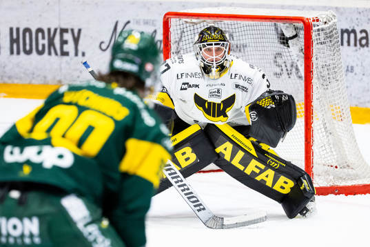 Västerås målvakt Johan Gustafsson