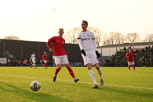Helsingborgs Rasmus Jönsson and Kalmars Carl Gustafsson