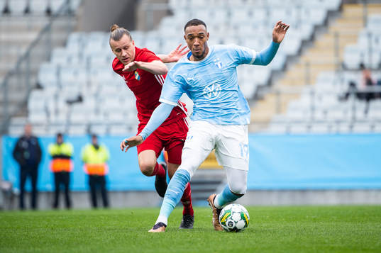 Östers Jesper Jonasson Westermark och Malmö FFs Derek